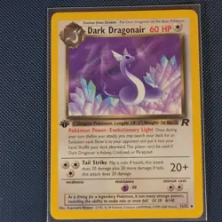 Pokemon Cards - Dark Dragonair 33/82 - Team Rocket 1st Edition WOTC - NM - Image 1