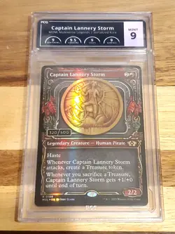 1x Captain Lannery Storm, Serialized 320/500 Multiverse Legends, PCG 9 MTG NM - Image 1