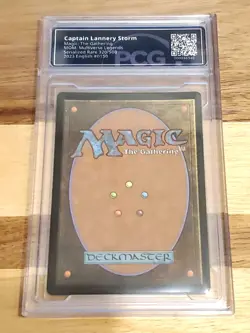 1x Captain Lannery Storm, Serialized 320/500 Multiverse Legends, PCG 9 MTG NM - Image 2