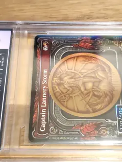 1x Captain Lannery Storm, Serialized 320/500 Multiverse Legends, PCG 9 MTG NM - Image 3