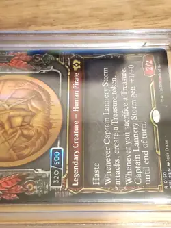 1x Captain Lannery Storm, Serialized 320/500 Multiverse Legends, PCG 9 MTG NM - Image 4