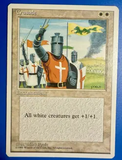 1 BANNED MTG Magic The Gathering Cruzade | Revised Edition 3ED | 1994 | LP-NM - Image 1