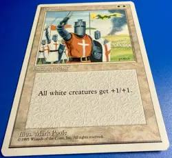 1 BANNED MTG Magic The Gathering Cruzade | Revised Edition 3ED | 1994 | LP-NM - Image 5