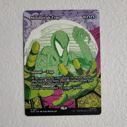 Mindbreak Trap Borderless Marvel's Spider-Man MTG NM - Image 1