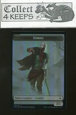 Spirit Zombie Double-Sided Token Commander Legends Foil - Image 1