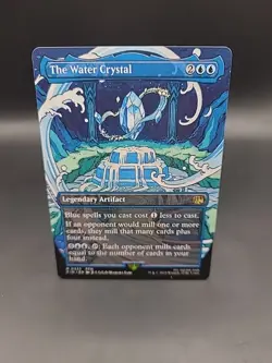 BORDERLESS The Water Crystal ~ Final Fantasy [ NM ] [ Magic MTG ] REGULAR - Image 1