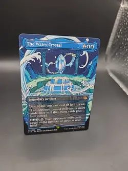 BORDERLESS The Water Crystal ~ Final Fantasy [ NM ] [ Magic MTG ] REGULAR - Image 2