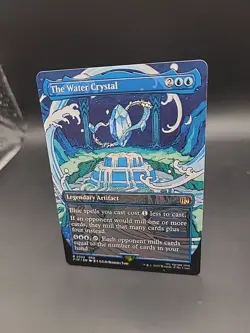 BORDERLESS The Water Crystal ~ Final Fantasy [ NM ] [ Magic MTG ] REGULAR - Image 3