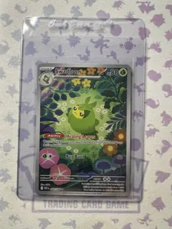 Pokemon TCG White Flare Swadloon IR 088/086 Illustration Rare EN - Image 1