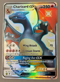 Pokemon TCG - Charizard GX SV49 - Hidden Fates Shiny Vault - Mint condition - Image 1