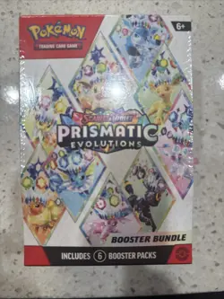 Pokemon TCG Prismatic Evolutions Booster Bundle 6 Packs - Image 1