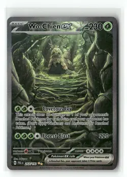 Wo-Chien ex 257/193 Special Illustration Rare Paldea Evolved Pokemon Holo NM - Image 1
