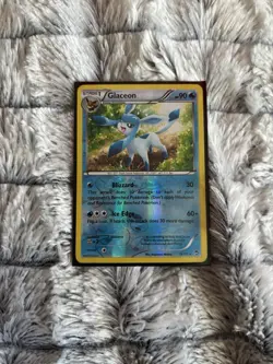 Glaceon XY Furious Fists 19/111 Reverse Holo Rare Pokemon, LP - Image 1