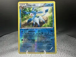 Pokemon Glaceon 19/111 XY: Furious Fists Reverse Holo Rare Stage 1 90 HP - Image 1