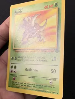 🤙 Pinsir 25/64 Non Holo Rare - Pokemon Jungle Unlimited - Image 4