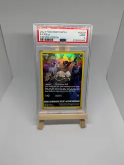 Pokemon Mew GG10/GG70 Crown Zenith Graded Slab - PSA 8 - Image 1