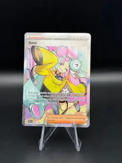 Pokemon 2023 Paldea Evolved Iono Secret Illustration Rare #254/193 - Image 1
