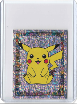 Pokemon- 1999 Merlin Pikachu Sticker #S1 Prism - Image 1