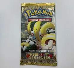 Pokemon Black & White Next Destinies Booster Pack Regigigas Art Sealed - Image 1