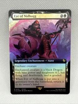 MTG - Eye of Nidhogg (Extended Art) Commander: Final Fantasy Foil NM - Image 1