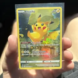 The Pokemon Company Pikachu GG30/GG70 Crown Zenith Holo Ultra Rare 60HP 2023 - Image 1