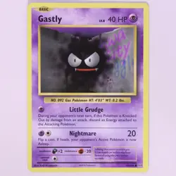 Pokemon TCG XY Evolutions Gastly 47/108 Common - Image 1