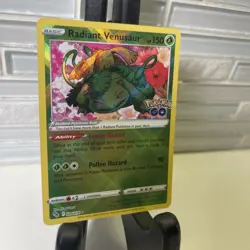 Radiant Venusaur 004/078 Pokemon GO Holo - Image 2