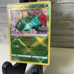 Radiant Venusaur 004/078 Pokemon GO Holo - Image 3