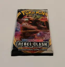 Pokemon TCG Sword and Shield Rebel Clash Booster Pack - Image 2