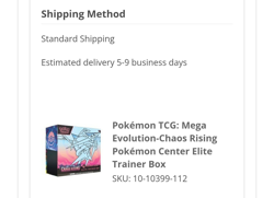 2x Pokemon Center Mega Evolution-Chaos Rising Elite Trainer Box Pokemon TCG - Image 1