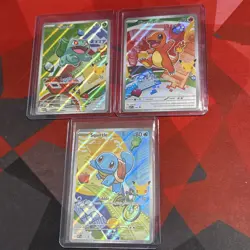 Pokemon First Partner Illustration Collection Series - Kanto Starters - Image 1