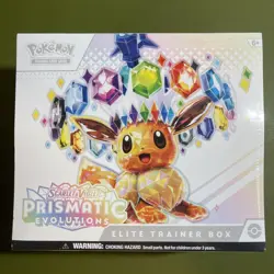 Pokemon Prismatic Evolutions ETB Elite Trainer Box Brand New Factory Sealed - Image 1