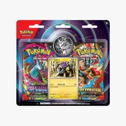 Pokemon Phantasm Flame & Mega Evolution Booster Pack Set with Raikou Promo - Image 1