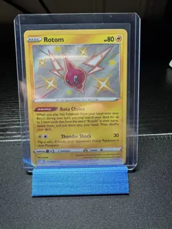 Pokemon Rotom SV038/SV122 Shining Fates Shiny Vault Shiny Holo Rare Basic 80HP - Image 1