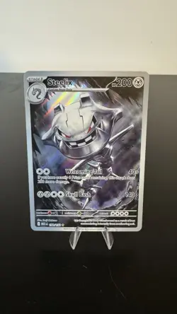 Steelix 150/132 Illustration Rare (IR) Full Art - Pokemon TCG Mega Evolution NM - Image 1