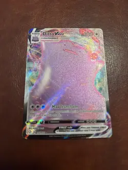 Pokemon Ditto VMAX 051/072 Shining Fates Ultra Rare Full Art Holo 320 HP - Image 1