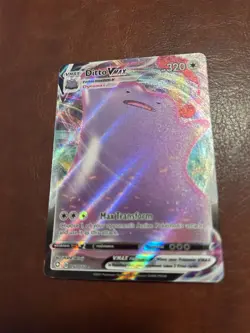 Pokemon Ditto VMAX 051/072 Shining Fates Ultra Rare Full Art Holo 320 HP - Image 4