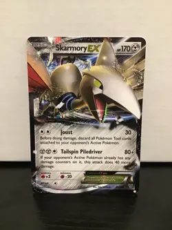 Skarmory EX 80/146 Pokemon XY Holo Ultra Rare - Image 1