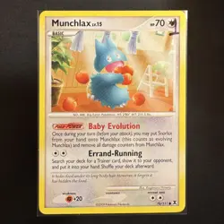Munchlax - 70/111 - Rising Rivals - Pokemon - Common - Played - Image 3