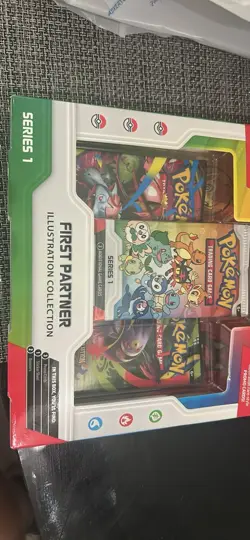 Pokemon TCG First Partner Illustration Collection Series 1 Box - Image 1