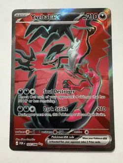 Pokemon TCG - Yveltal ex 105/088 ME03 Perfect Order Ultra Rare Pokemon NM - Image 1