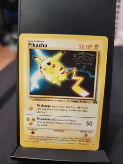 Pokemon Pikachu TCG The First Movie Edition Black Star Promo #4 - Image 1