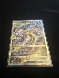 2023 POKEMON SWORD & SHIELD CROWN ZENITH #GG44 FULL ART/MEWTWO VSTAR - NM/M - Image 1