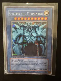 Yu-Gi-Oh! TCG Obelisk the Tormentor Shonen Jump Promo JMP-EN004 Limited - Image 1