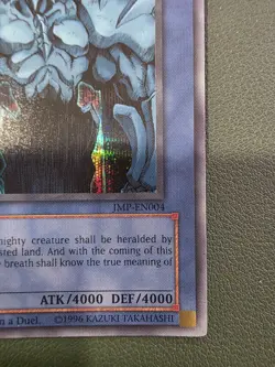 Yu-Gi-Oh! TCG Obelisk the Tormentor Shonen Jump Promo JMP-EN004 Limited - Image 5
