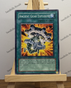 Yugioh Ancient Gear Explosive * 1st Edition * SD10-EN019 * Machine Re-volt * - Image 1