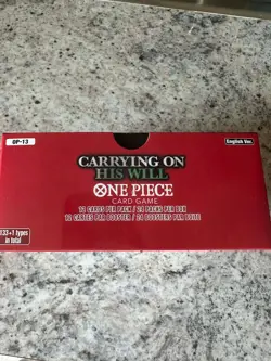 One Piece CCG: Carrying on His Will Booster Box [OP-13] (From Bandai Store) - Image 2
