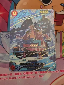One Piece Smoker & Tashigi EB04-003 SP Adventure on Kami's Island English - Image 1