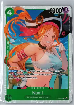 The Azure Sea's Seven #OP14-031 Nami - Image 1
