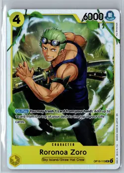 Adventure on Kami's Island #OP15-113 Roronoa Zoro (OP15-113) - Image 1